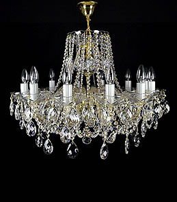 JWZ 151122100_Classe 12 Gold_Crystal chandelier_lustre chandelier en cristal